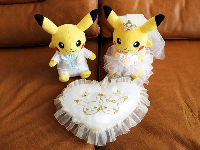 pokemon wedding plush