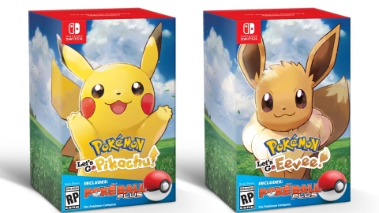 Nintendo Poké Ball shops Plus and Let's go Pikachu