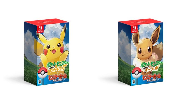 Japan Pokemon Lets Go Poke Ball Plus Bundle Receives