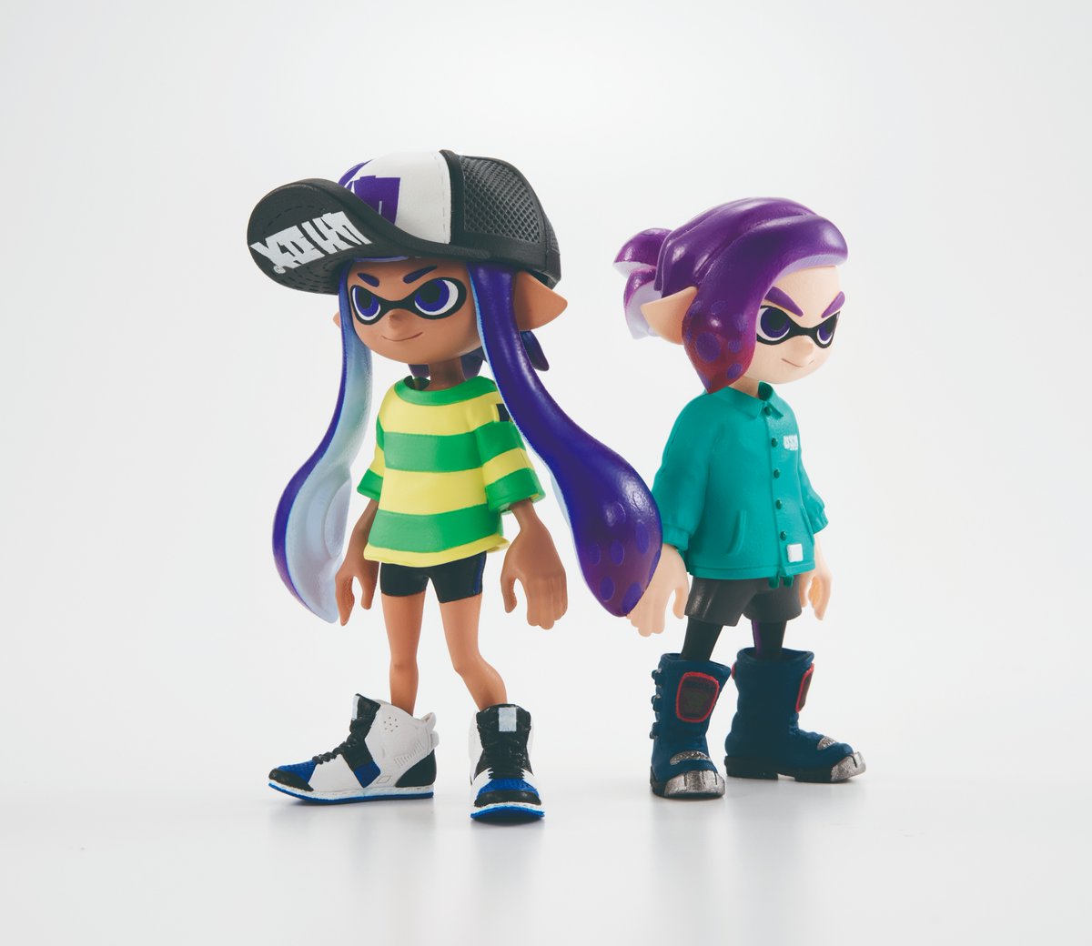 Look up figures. Splatoon 2 kisekae Gear. Сплатун игрушки. Squid research Lab Gear.