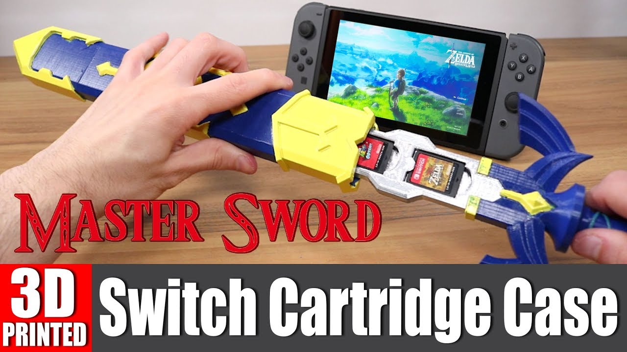 skrivning Generelt sagt Roux You Can 3D Print This Master Sword Switch Game Card Case – NintendoSoup
