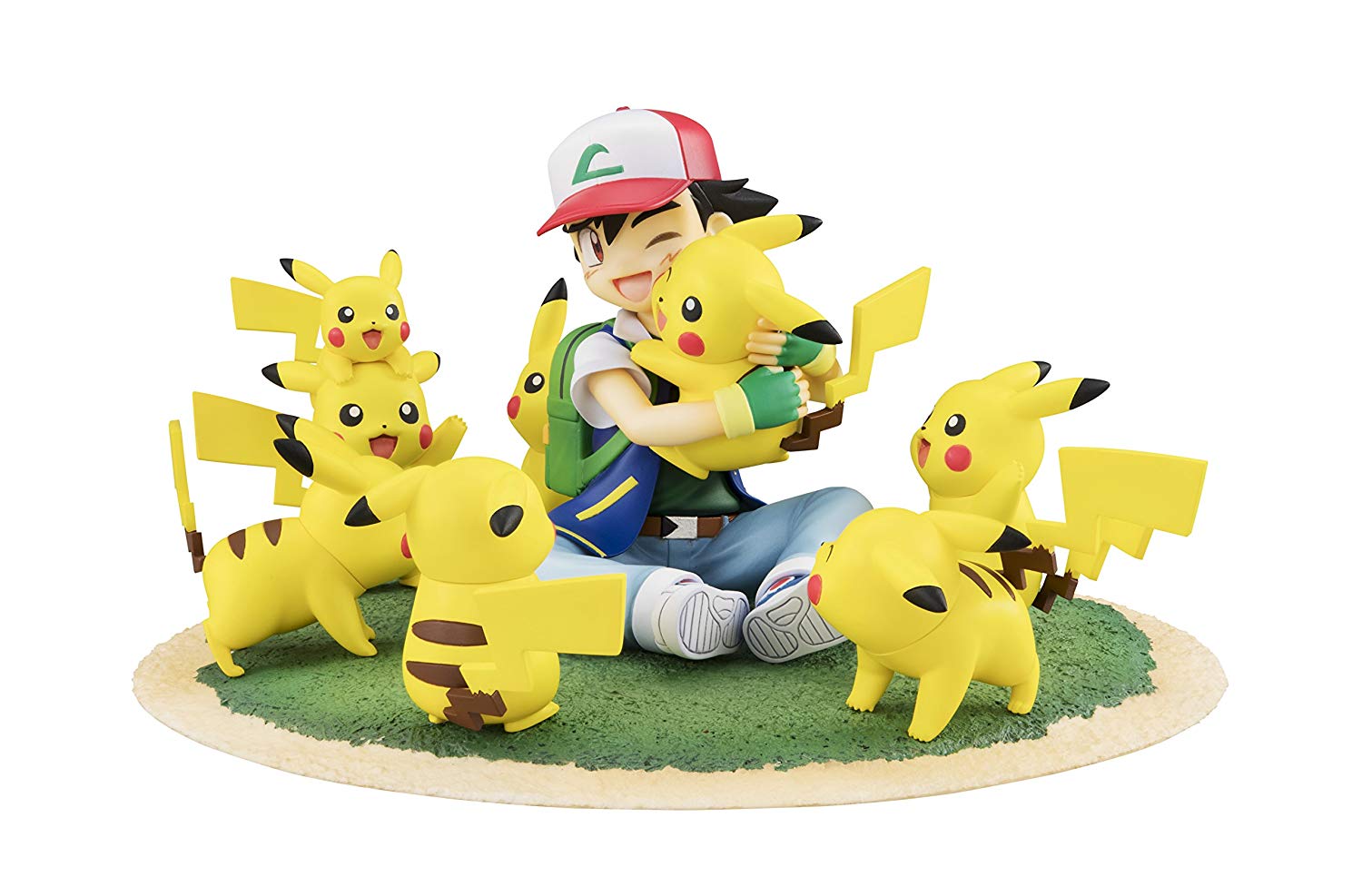 pokemon ash and pikachu figure