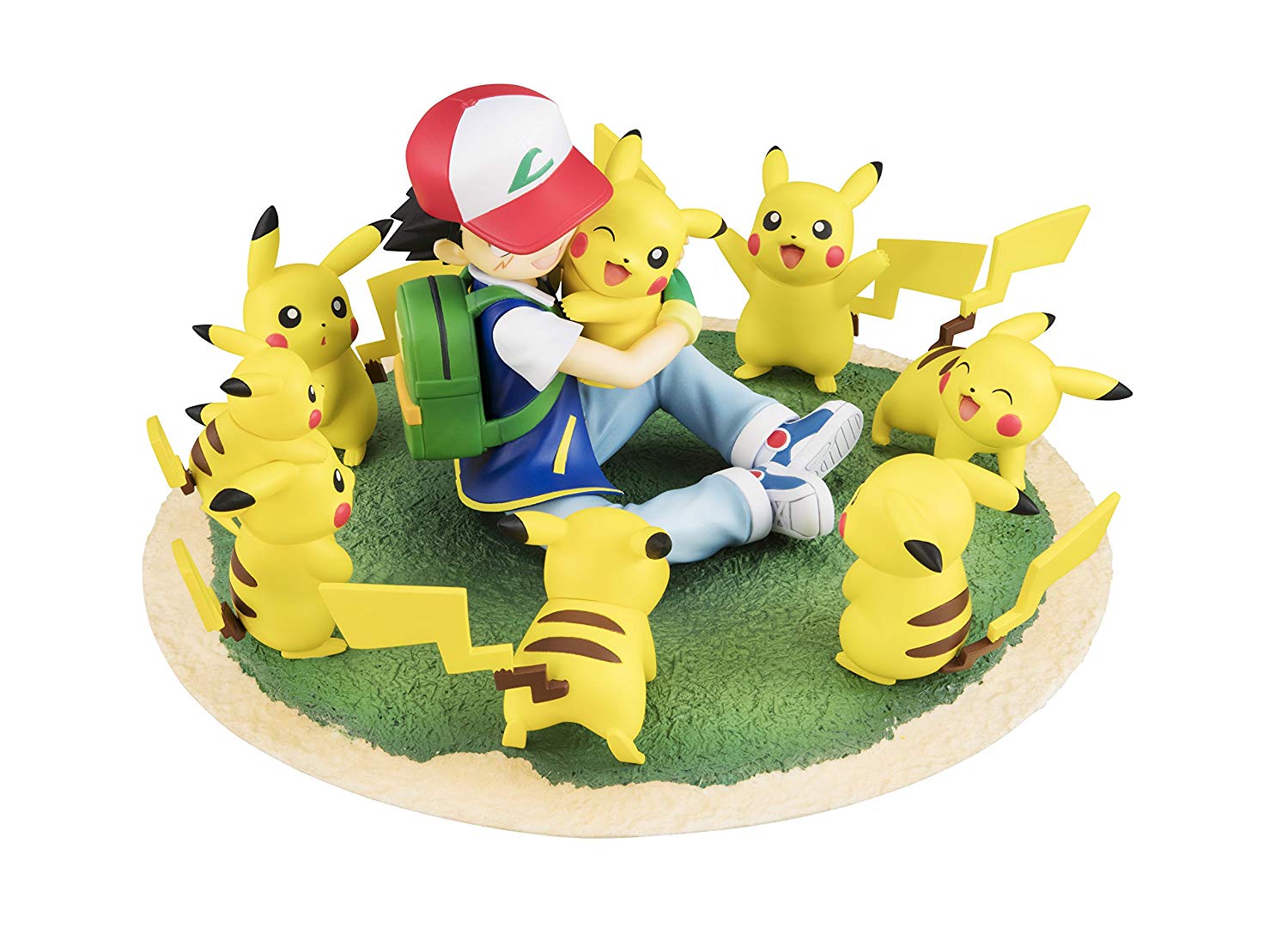 pokemon ash and pikachu figure