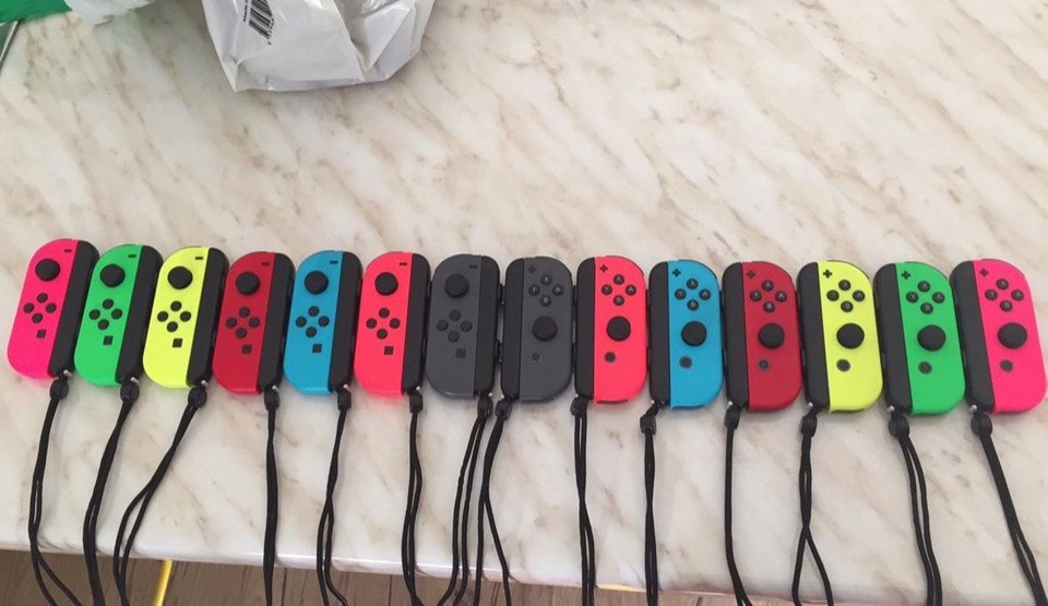 Nintendo Switch Owner Collects Every Single Joy-Con Released Worldwide