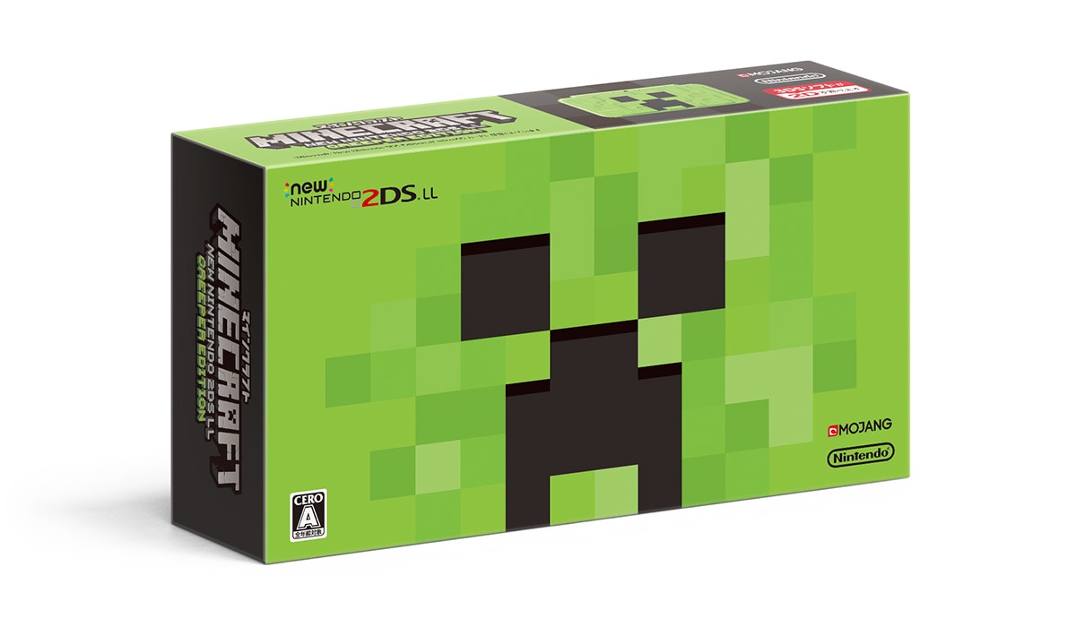 Minecraft New Nintendo 2DS LL Creeper Edition Up For Import On 