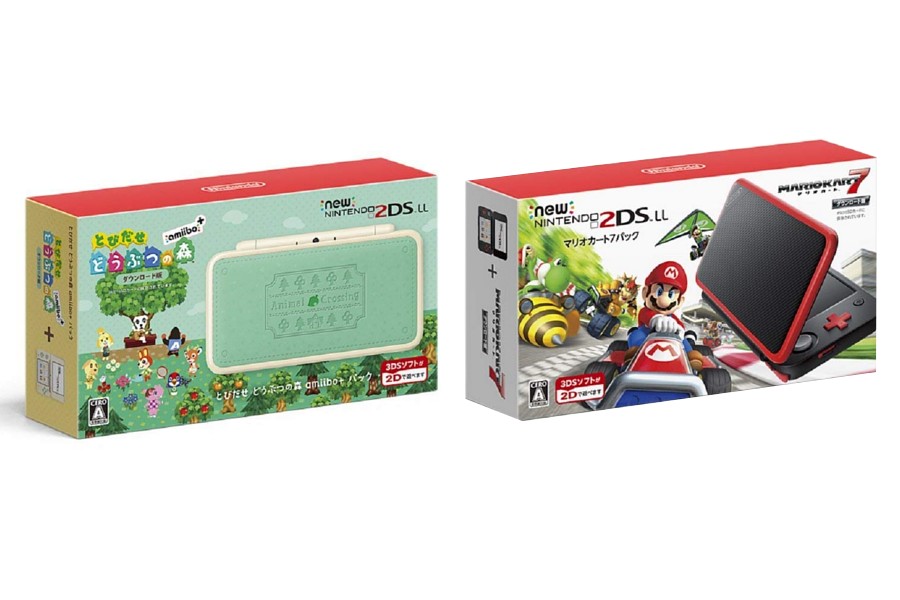 Animal Crossing And Mario Kart 7 New Nintendo 2DS LL Packs Up For
