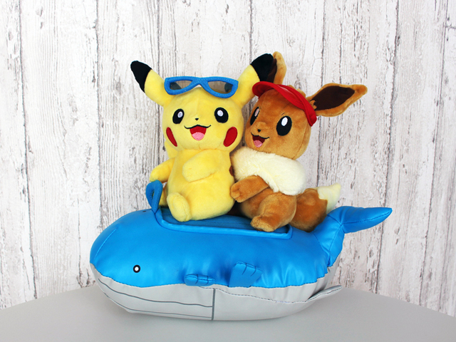 Pokemon Centers Summer Pikachu And Eevee Plush Is Now Up