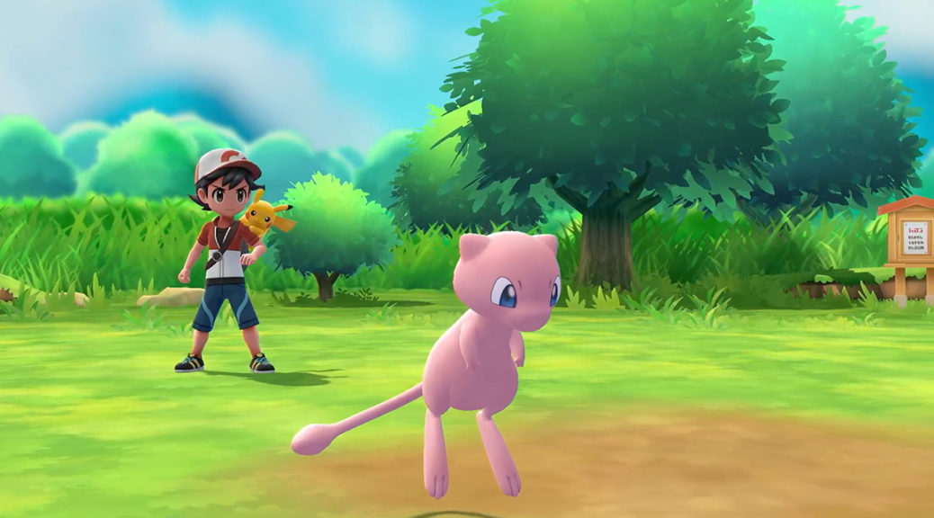 Pokenchi Shows Off Mews Attacks In Pokemon Lets Go Pikachu