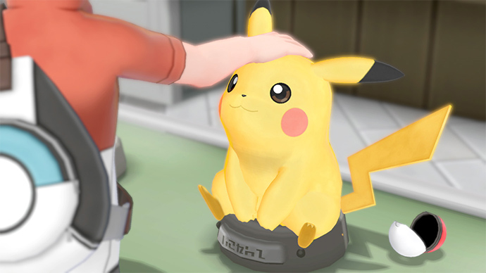 Pokemon Lets Go Pikachueevee Supports Touchscreen And