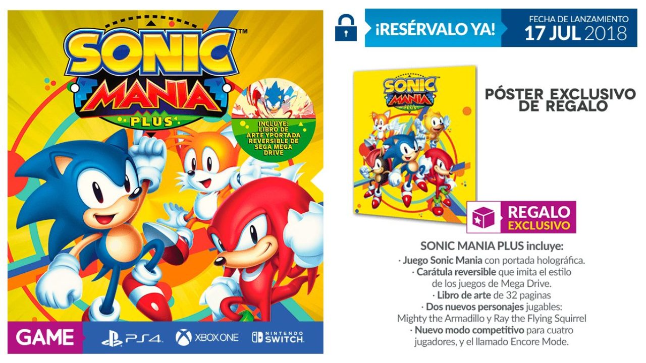 Sonic Mania Plus Launches Today – NintendoSoup
