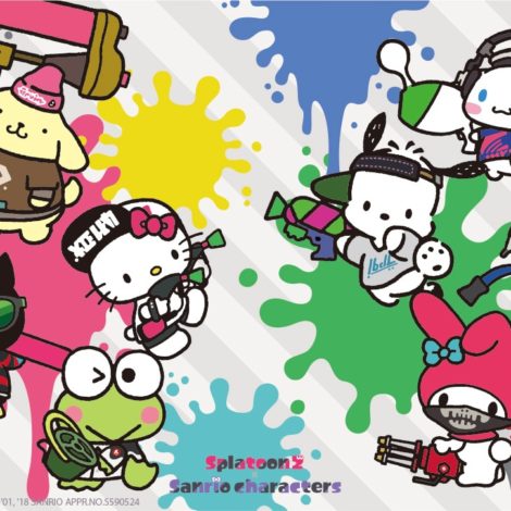 Nintendo Shares More Details On Upcoming Splatoon 2 X Sanrio Merch ...