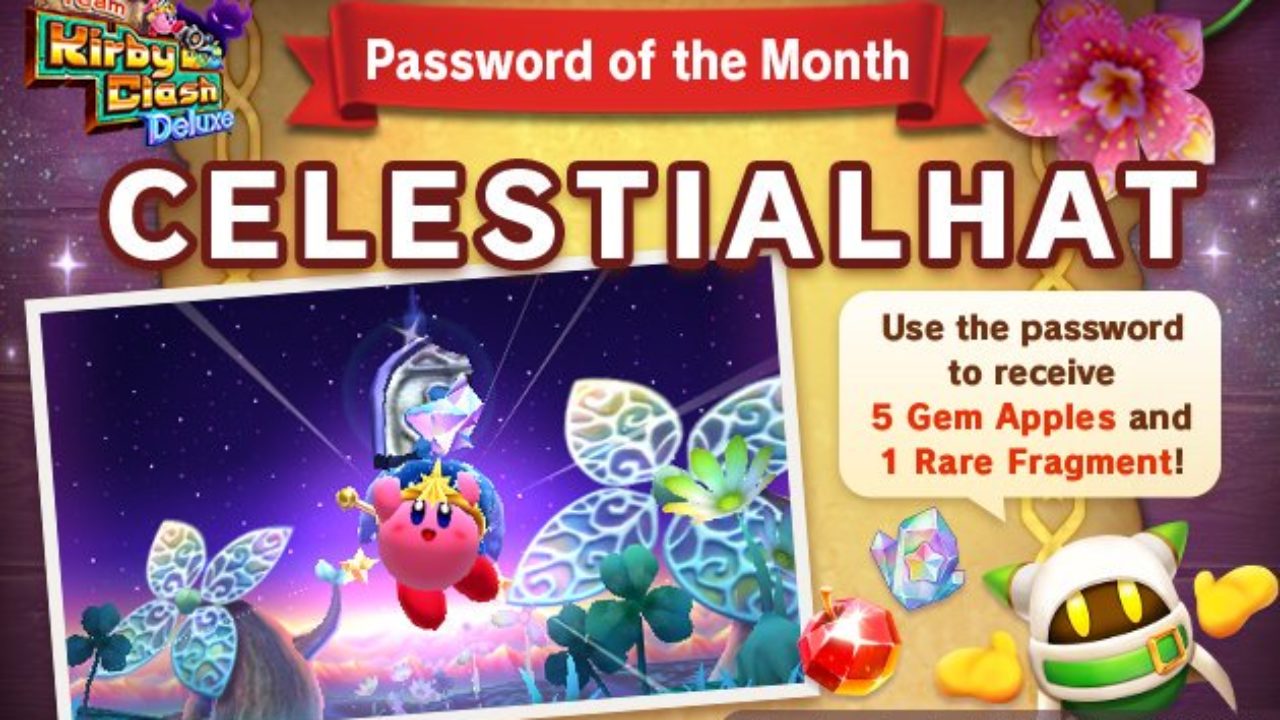 Here's This Month's Password For Team Kirby Clash Deluxe – NintendoSoup