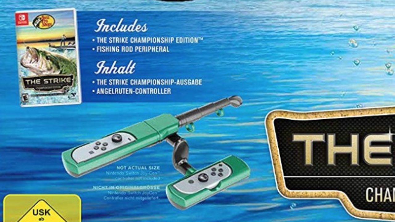 Fishing Rod for Nintendo Switch Joy-Con Fishing Game Controller