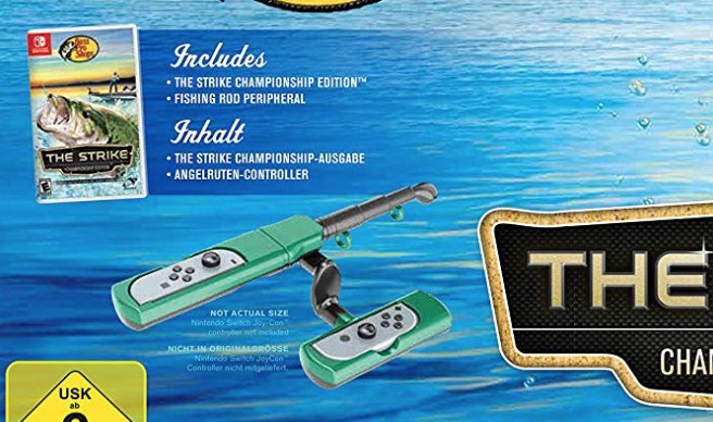 Bass Pro Shops The Strike Championship Edition Fishing Game Bundle for Nintendo  Switch