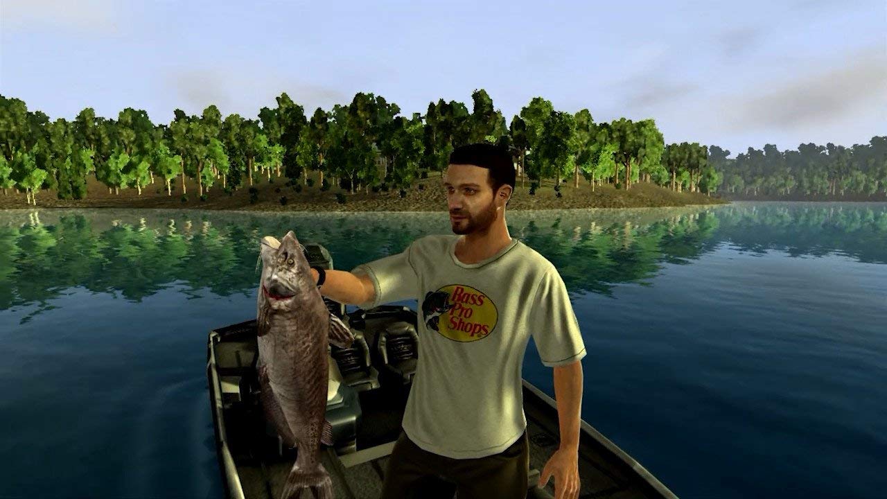 Bass Pro Shops: The Strike Bundle with Fishing Rod - Nintendo Wii : Sports  & Outdoors 