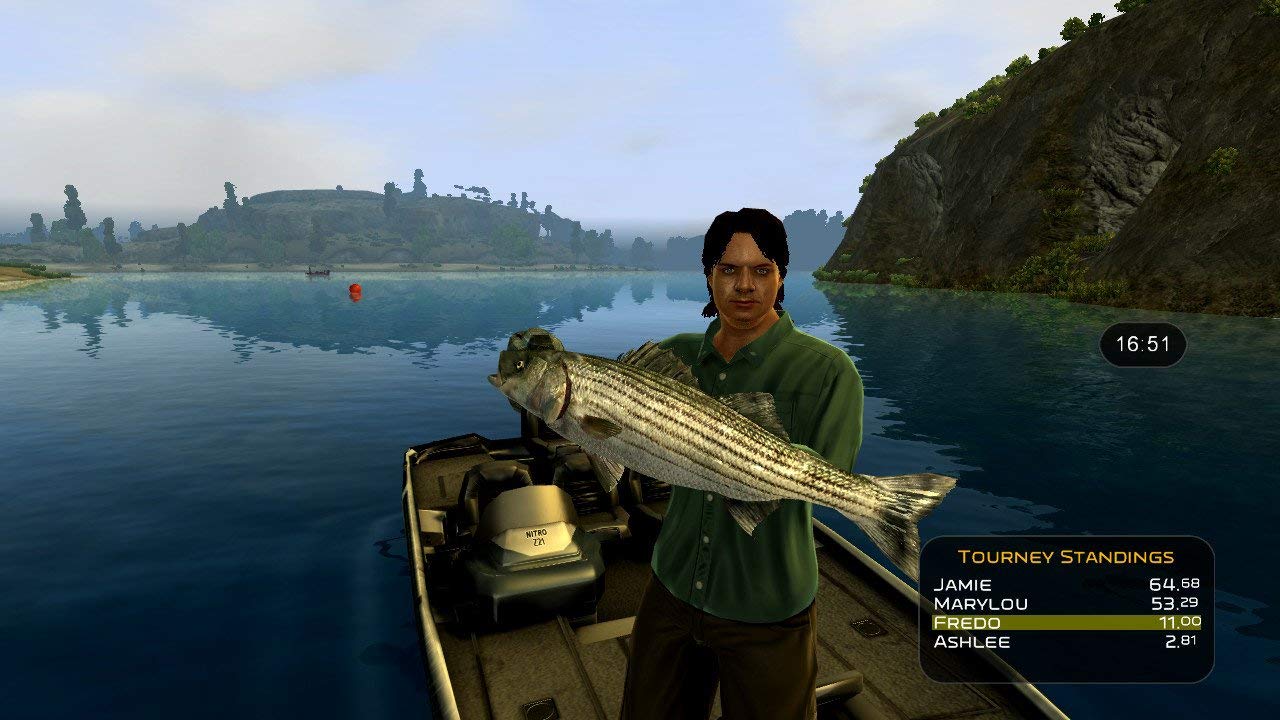 Bass Pro Shops: The Strike Bundle with Fishing Rod - Nintendo Wii : Sports  & Outdoors 