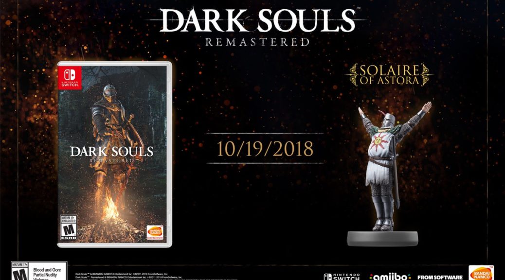 Rumor: FromSoftware might bring the Dark Souls trilogy to Nintendo Switch