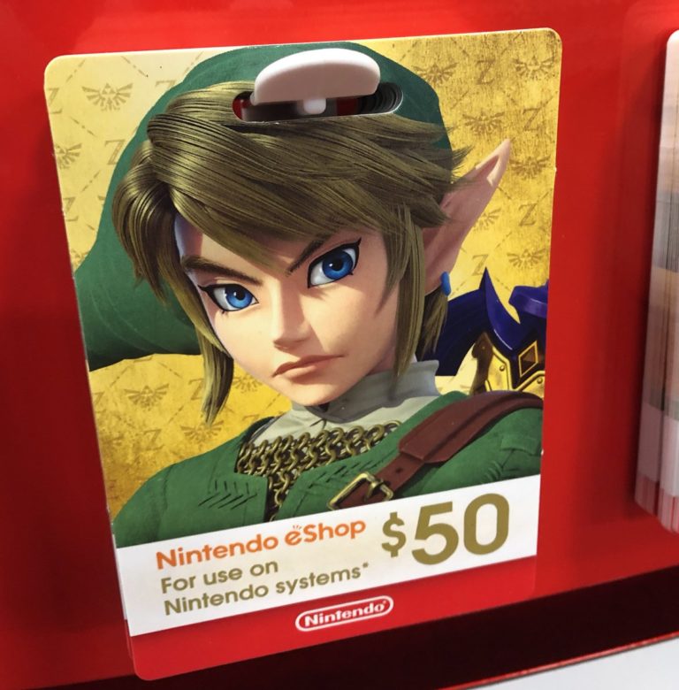 Nintendo Prepaid Cards Featuring Link Appear In North America NintendoSoup