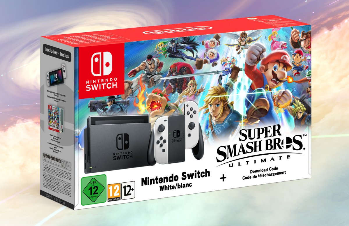 This Super Smash Bros Ultimate Switch Bundle Fan Art Looks So Real 0388