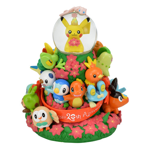 Pokemon Center 20th Anniversary Water Globe Announced In Japan