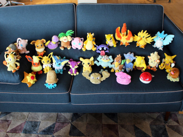 pokemon fit plushies