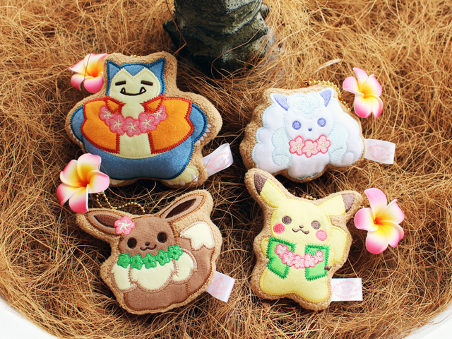 pokemon Crispy honey waffle cookie with teddiursa and combee forest gift  mori no