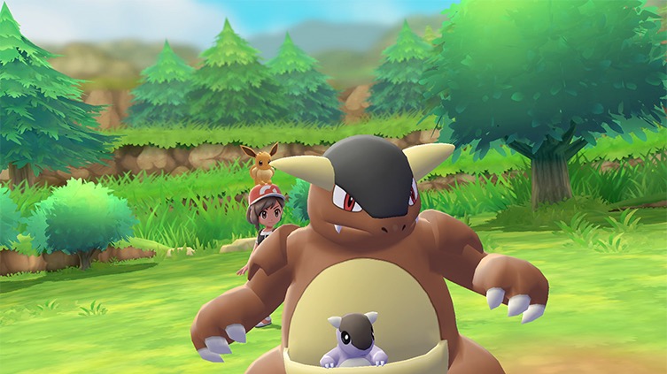 Heres New Screenshots Of Kangaskhan And Gyarados Pokemon