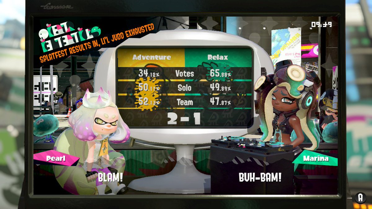 Europe Team Adventure Wins The Holiday Splatfest NintendoSoup