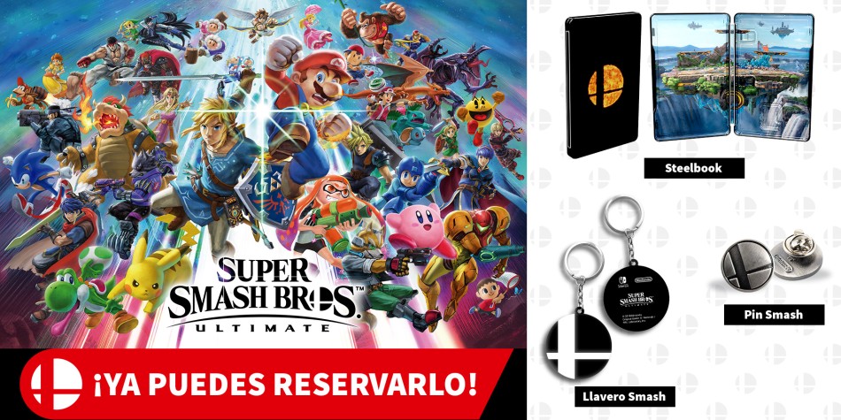 Spain All Super Smash Bros Ultimate Retailer Pre Order