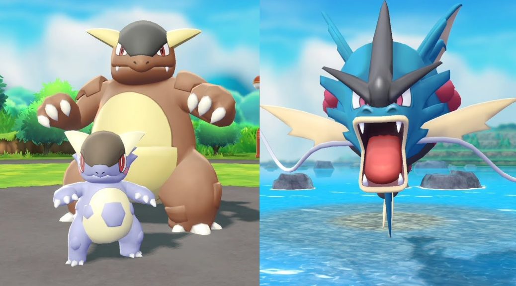 Two More Mega Evolutions Shown Off For Pokemon Lets Go