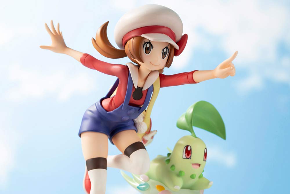 Pokemon Trainer Leaf with Squirtle Kotobukiya ARTFXJ Figure Review