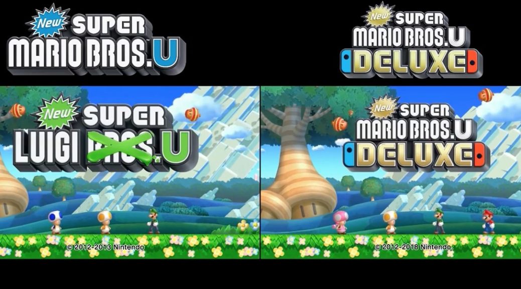 Here's The First Graphics Comparison For New Super Mario Bros. U Deluxe –  NintendoSoup