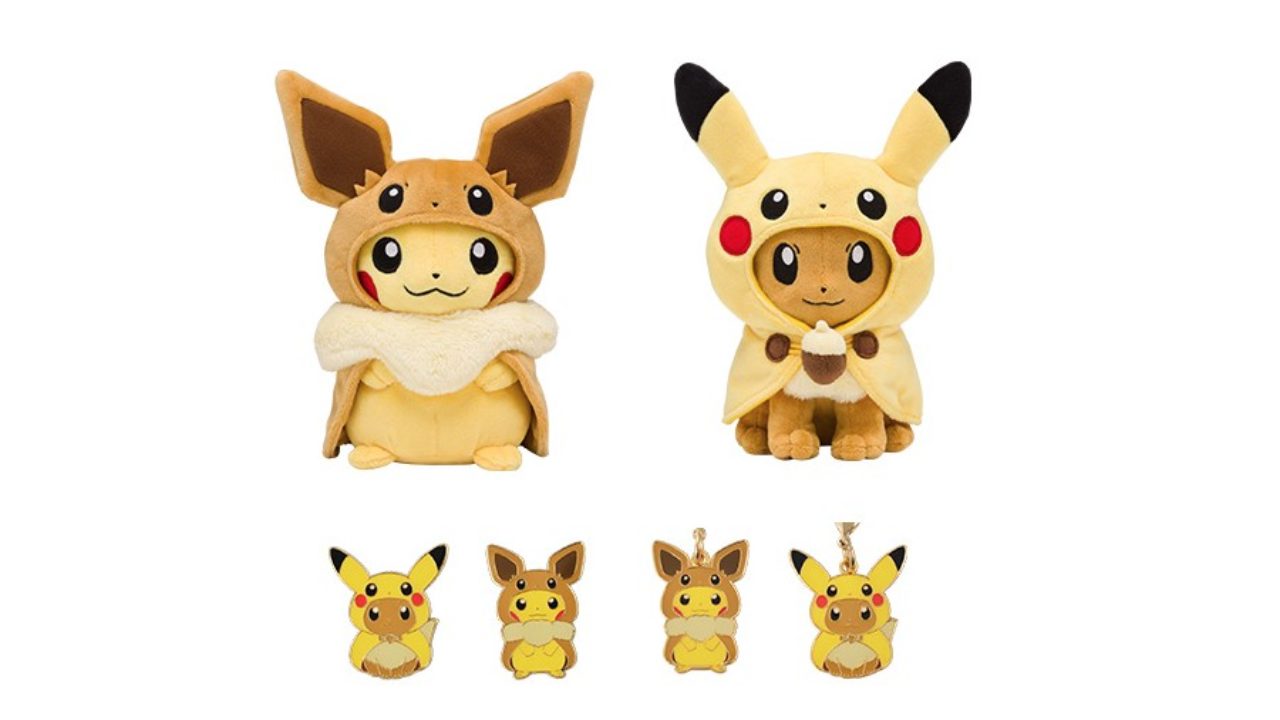 Pokemon Center Announces Adorable Fan Of Pikachu And Eevee