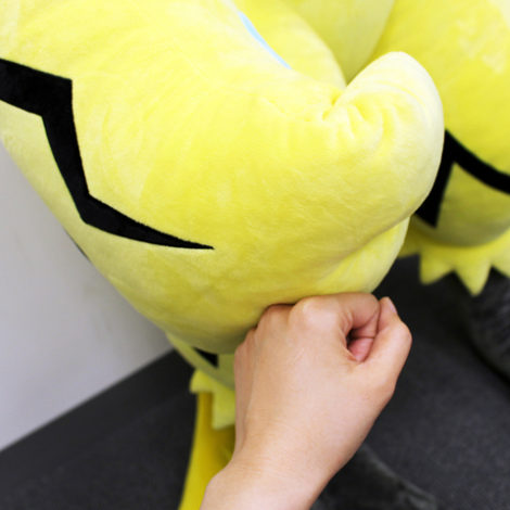 life size pokemon plush zeraora