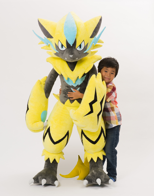 Here's More Photos Of Gigantic Pokemon Center's Lifesize Zeraora Plush ...