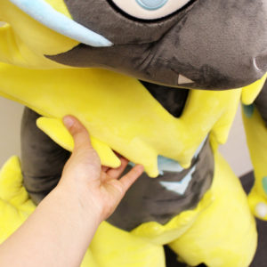 life size pokemon plush zeraora