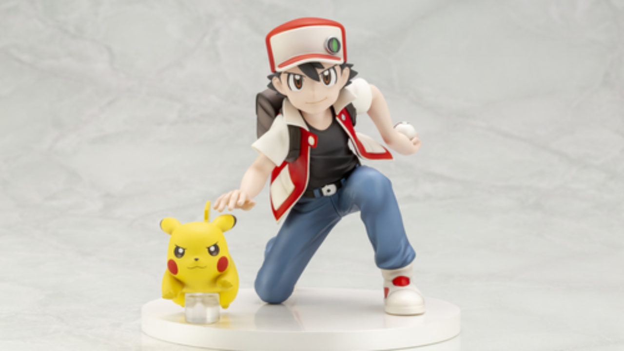 Red and sale pikachu figure