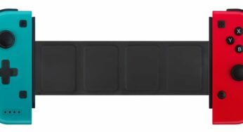 Weird Joy-Con Controller Connected Together By Long Rubber Strip