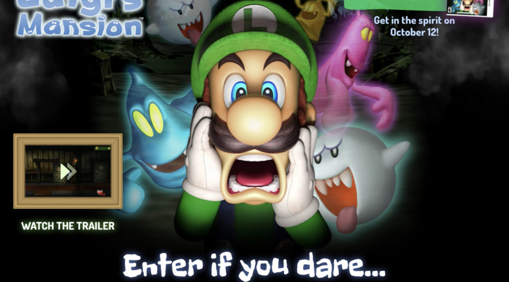 Luigi's Mansion: Not-So-Spooky Trailer - Nintendo 3DS 