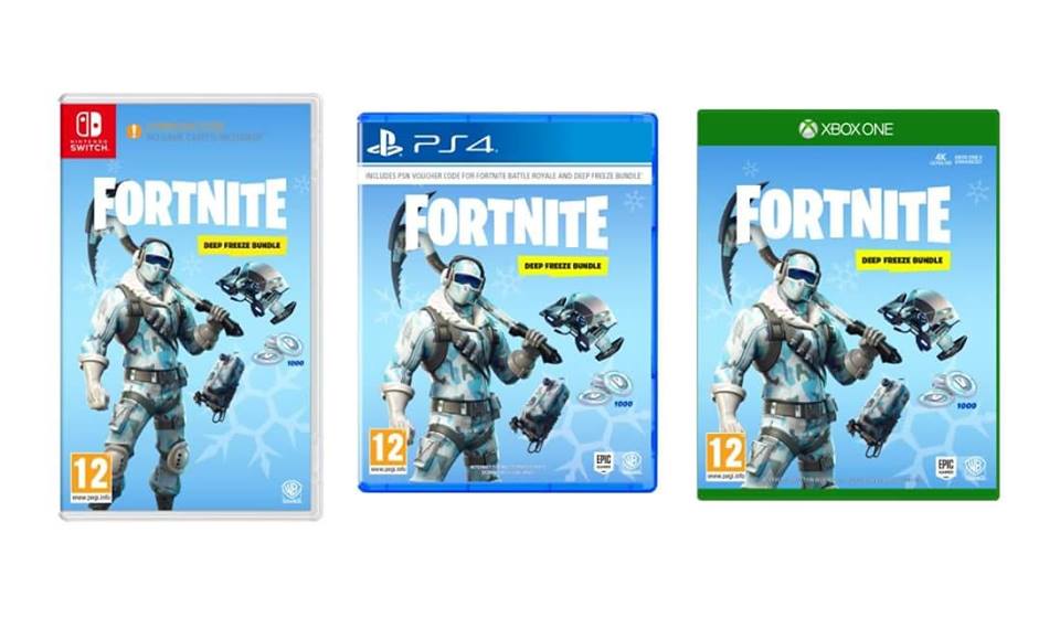 detekterbare Sæt tabellen op assistent Europe: Fortnite Deep Freeze Bundle Boxart Revealed – NintendoSoup