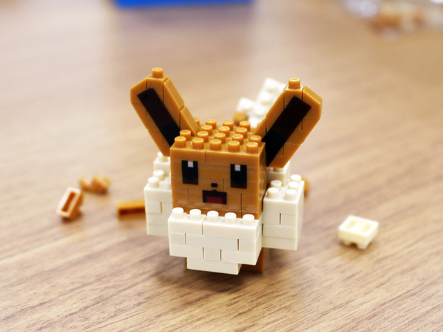 Eevee NBPM-041 NANOBLOCK meets Pokemon Quest