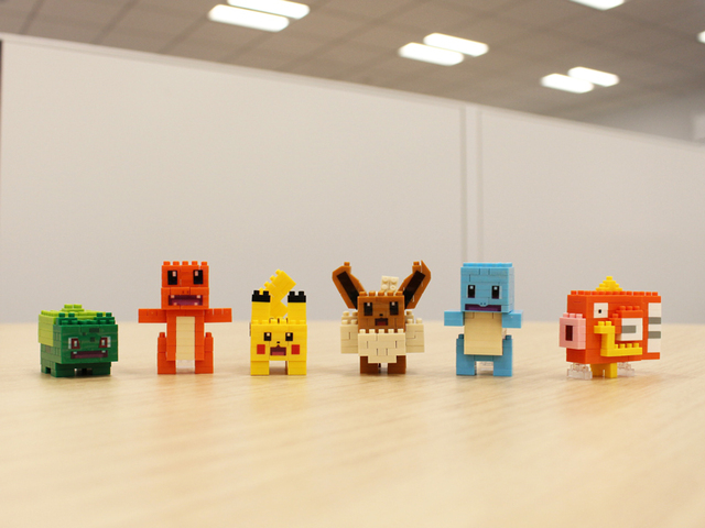 Eevee NBPM-041 NANOBLOCK meets Pokemon Quest