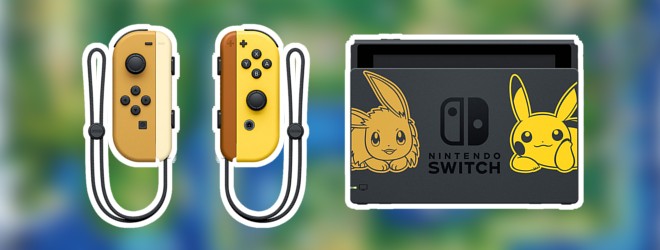 Check out the Pikachu & Eevee Joy-Con and Dock!