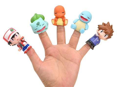 Pokemon store finger puppets