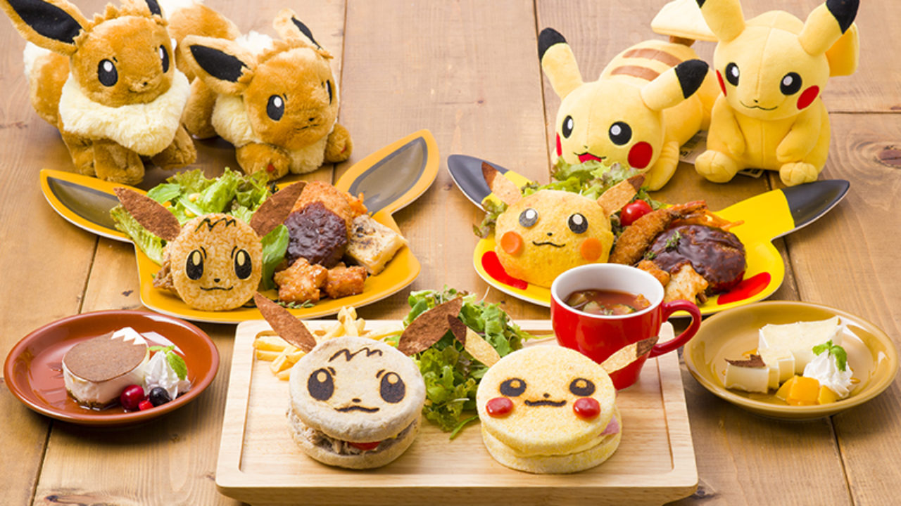 Pokemon Cafe Receives Limited Time Pokemon Let's GO Pikachu/Eevee