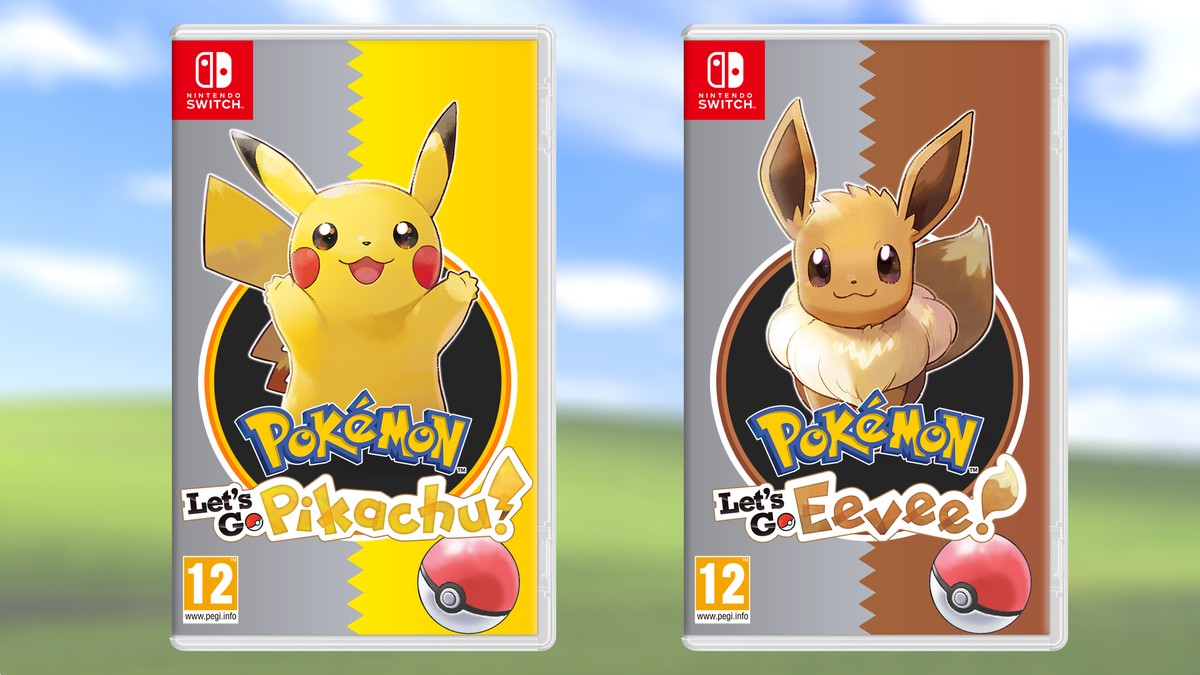 Pokémon Let's Go Pikachu Custom Nintendo Switch Boxart 