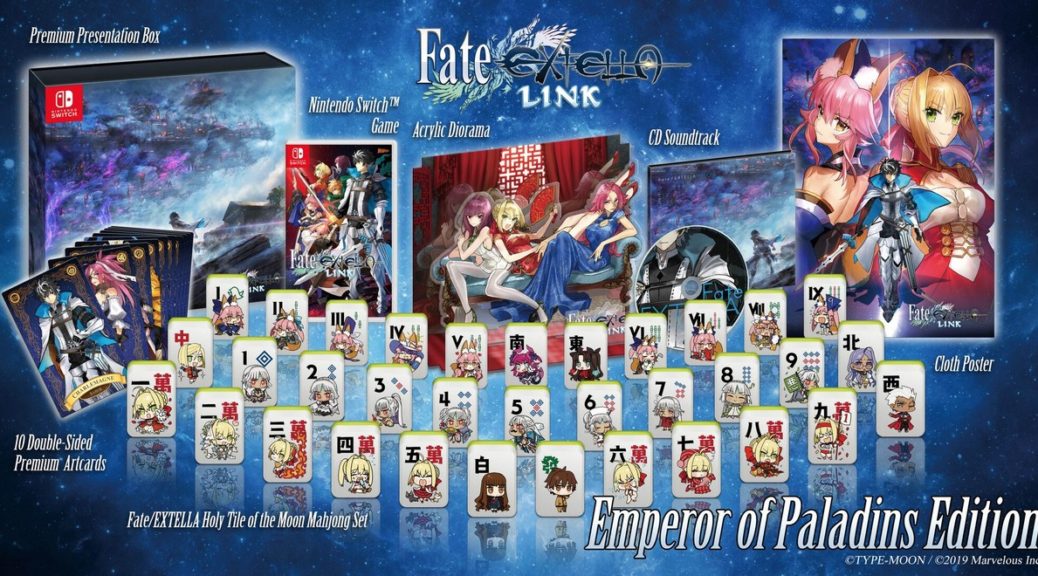 Fate/Extella Link Announced For Q1 2019 Release In Europe