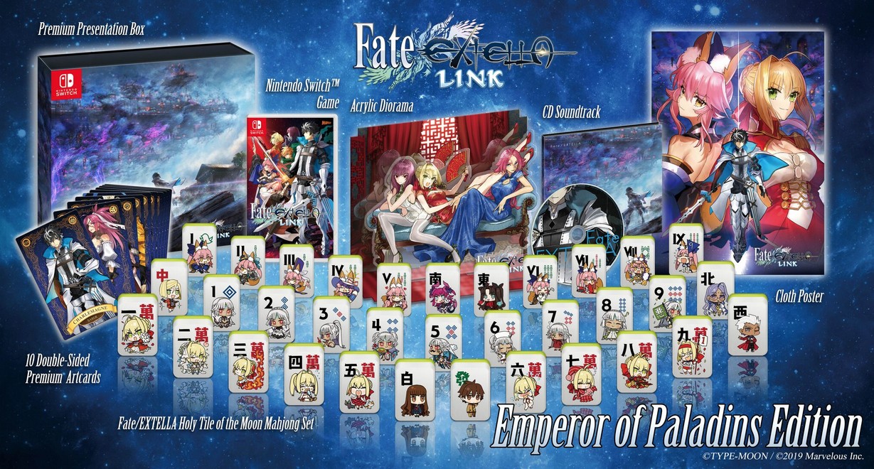 Fate/Extella Link Announced For Q1 2019 Release In Europe ...