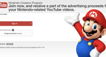 Nintendo Creators Program For Youtubers Ends December, Replaced By Better Guidelines