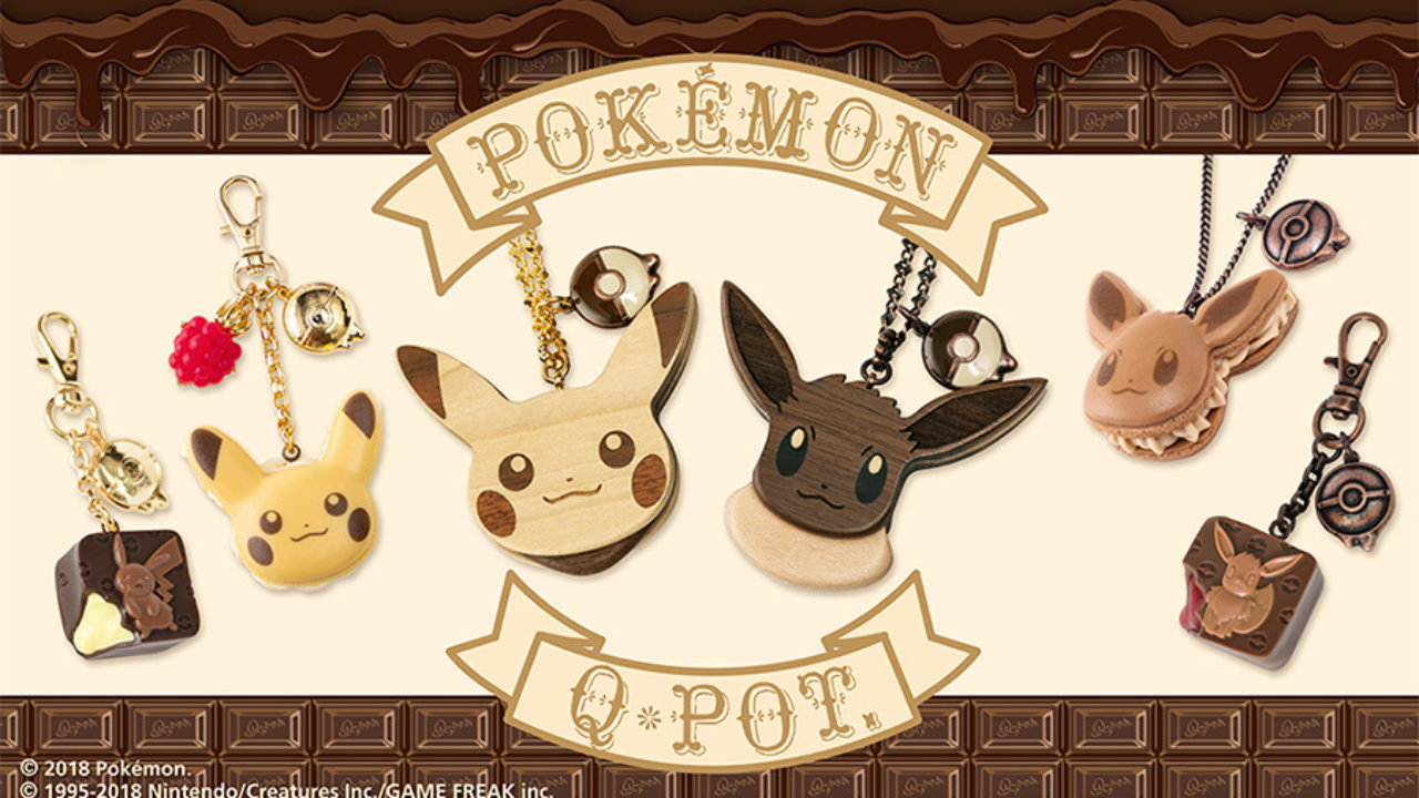 Q-pot. Transforms Pokemon Into Accessories That Look Like Macrons